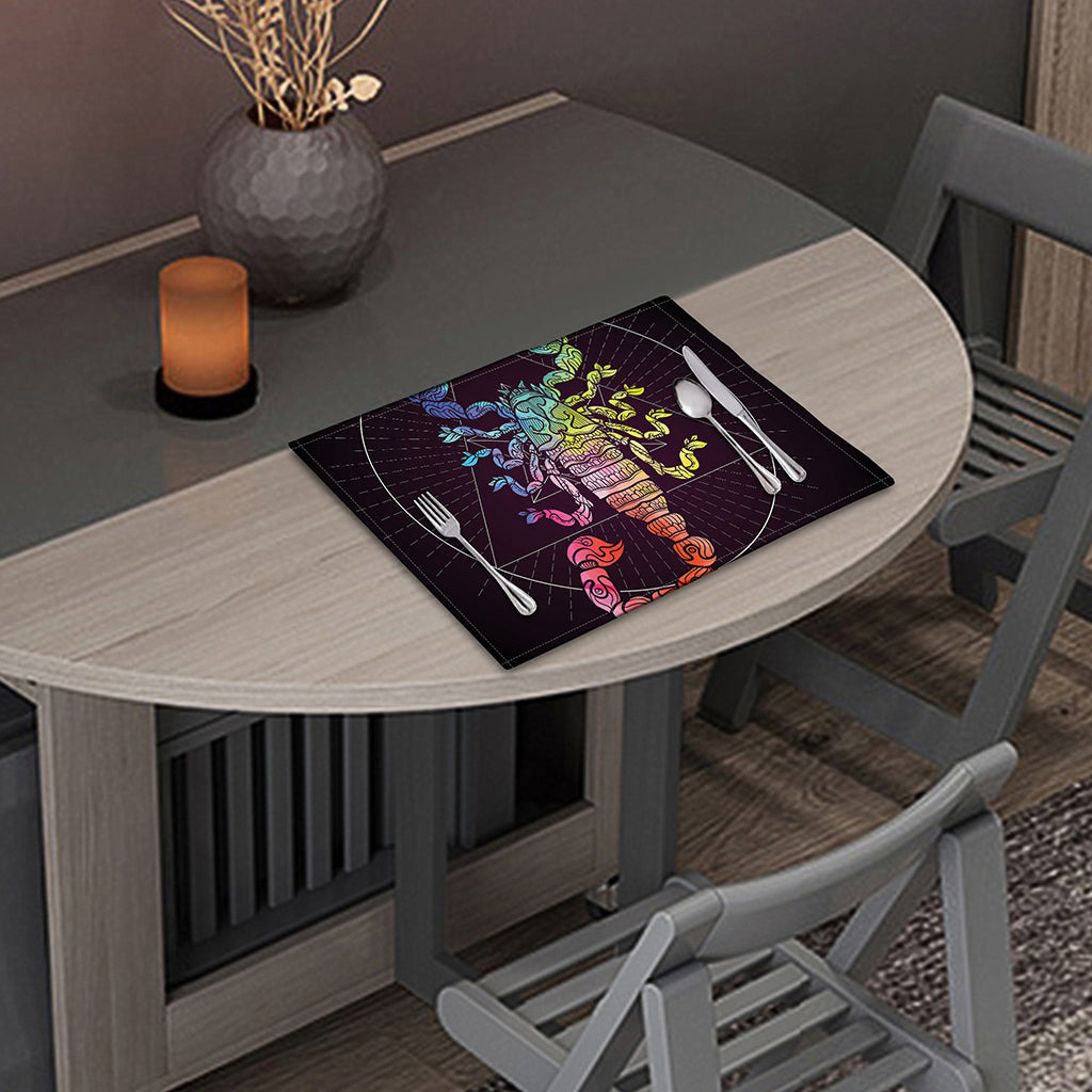 Colorful Scorpio Sign Print Placemat