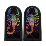 Colorful Scorpio Sign Print Skillet Handle Cover