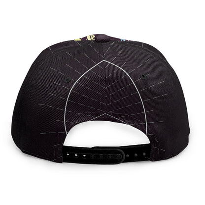 Colorful Scorpio Sign Print Snapback Cap