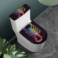 Colorful Scorpio Sign Print Toilet Lid And Tank Cover Set