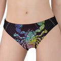 Colorful Scorpio Sign Print Women's Panties