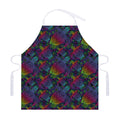 Colorful Sea Turtle Pattern Print Adjustable Apron