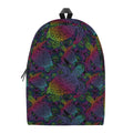 Colorful Sea Turtle Pattern Print School Backpack