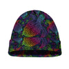 Colorful Sea Turtle Pattern Print Beanie