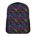 Colorful Sea Turtle Pattern Print Casual Backpack