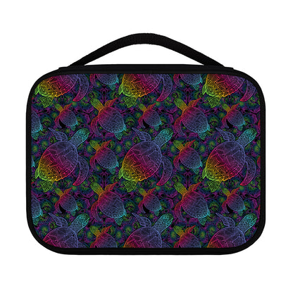 Colorful Sea Turtle Pattern Print Classic Bible Case