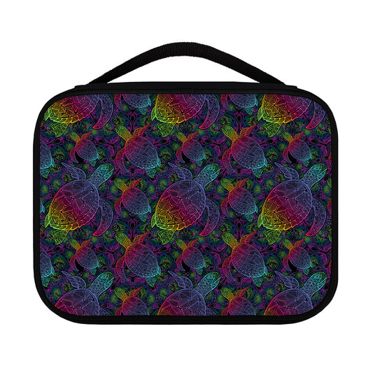 Colorful Sea Turtle Pattern Print Classic Bible Case