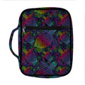 Colorful Sea Turtle Pattern Print Front Pocket Bible Bag