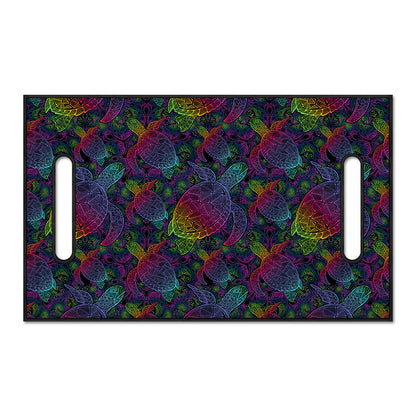 Colorful Sea Turtle Pattern Print Golf Cart Seat Cover