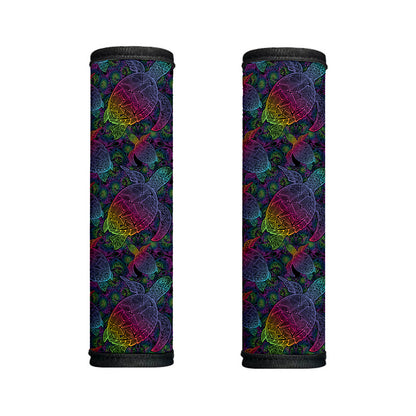 Colorful Sea Turtle Pattern Print Handle Covers