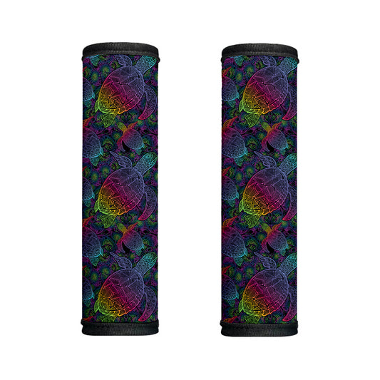 Colorful Sea Turtle Pattern Print Handle Covers