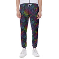 Colorful Sea Turtle Pattern Print Joggers