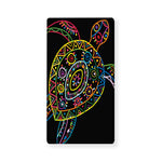 Colorful Sea Turtle Print Baby Crib Sheet