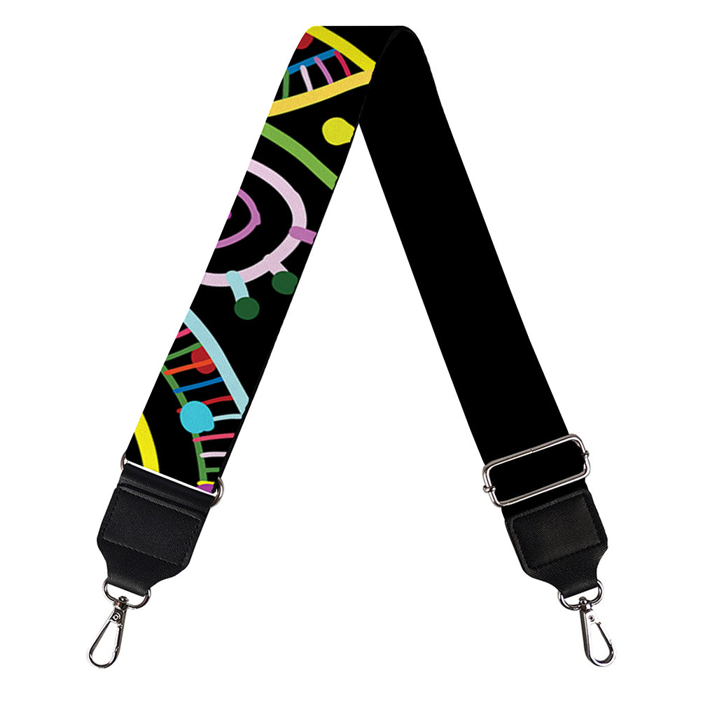 Colorful Sea Turtle Print Bag Strap
