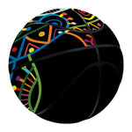 Colorful Sea Turtle Print Basketball