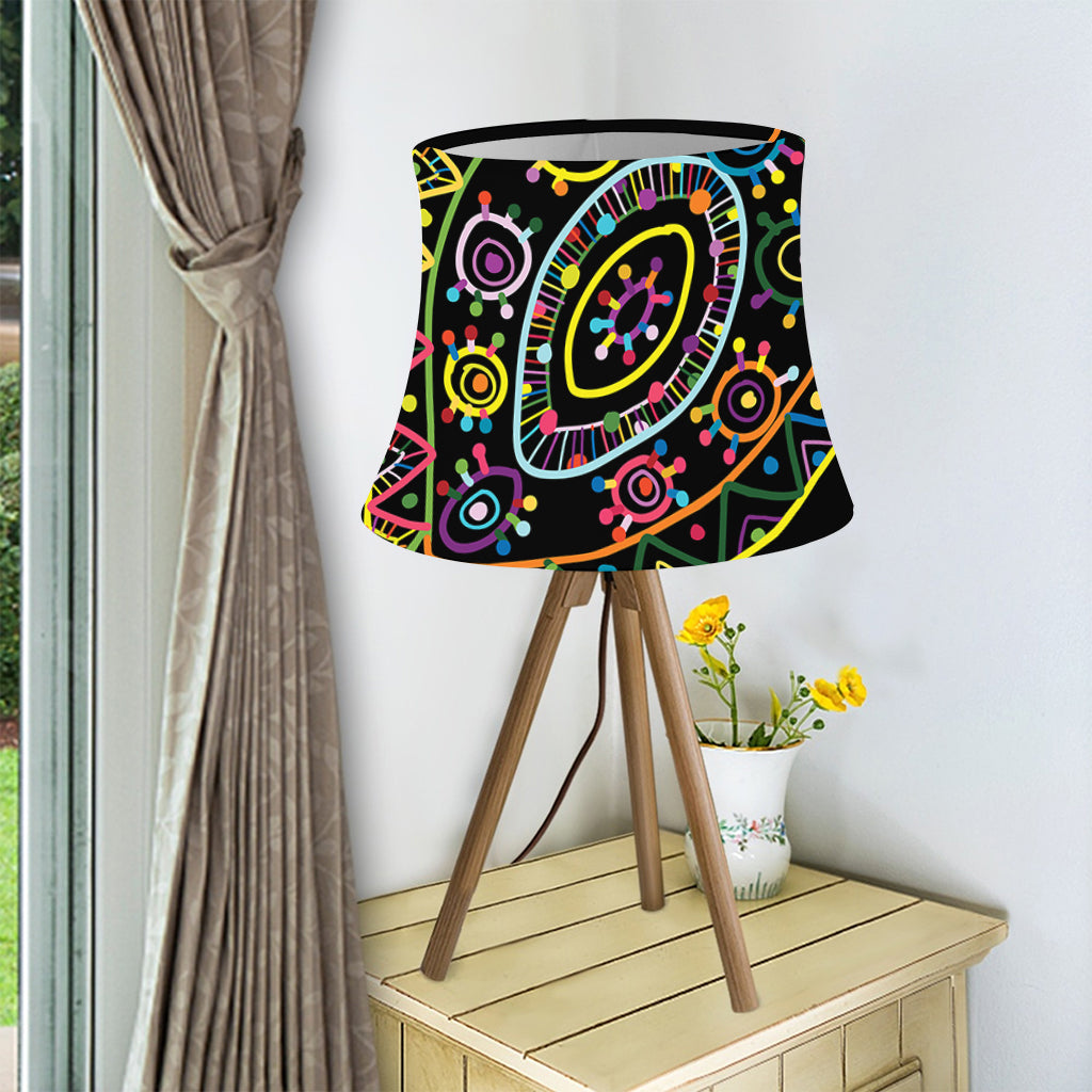 Colorful Sea Turtle Print Bell Lamp Shade