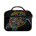 Colorful Sea Turtle Print Briefcase Bible Bag