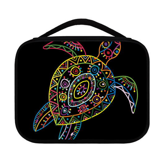 Colorful Sea Turtle Print Classic Bible Case