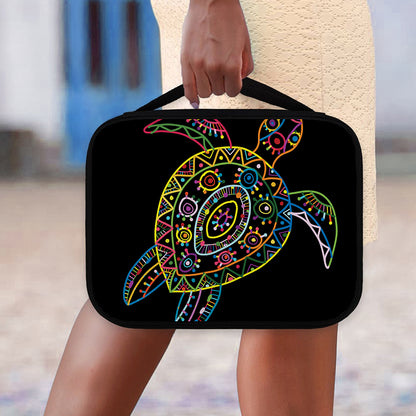Colorful Sea Turtle Print Classic Bible Case