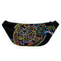 Colorful Sea Turtle Print Fanny Pack