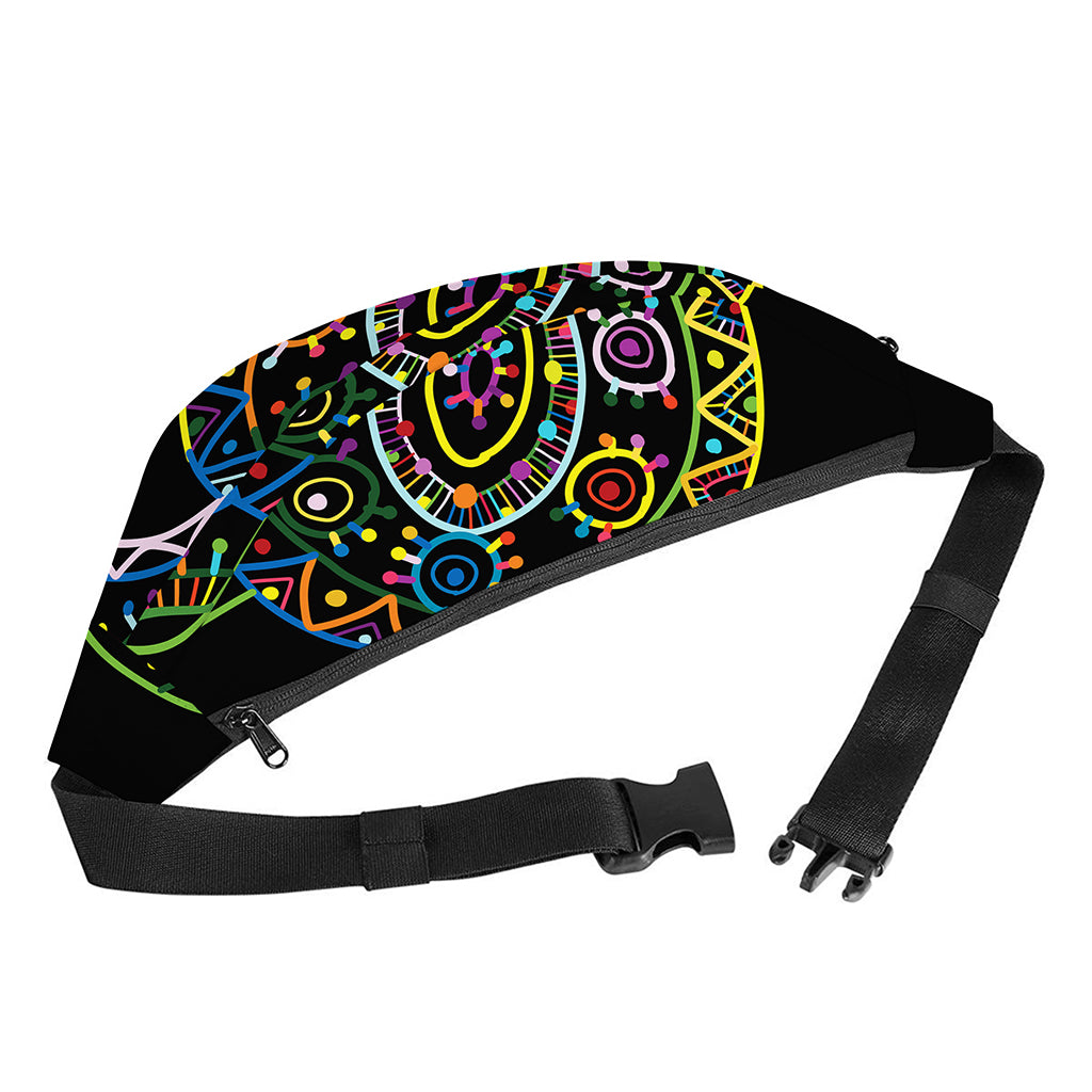 Colorful Sea Turtle Print Fanny Pack