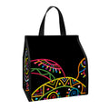 Colorful Sea Turtle Print Insulated Lunch Tote
