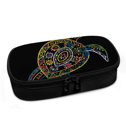 Colorful Sea Turtle Print Insulin Cooler Travel Case