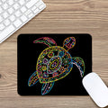 Colorful Sea Turtle Print Mouse Pad