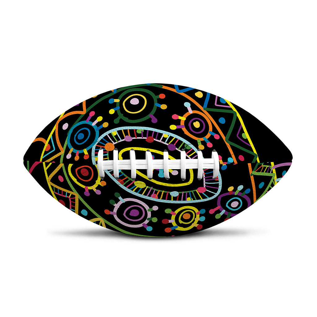 Colorful Sea Turtle Print Rugby Ball