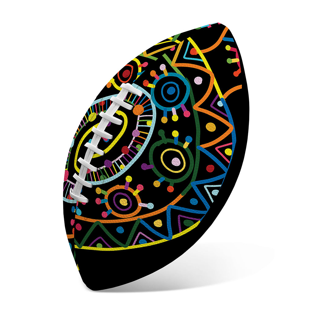 Colorful Sea Turtle Print Rugby Ball