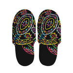 Colorful Sea Turtle Print Slippers