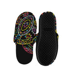 Colorful Sea Turtle Print Slippers