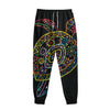 Colorful Sea Turtle Print Sweatpants