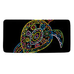Colorful Sea Turtle Print Towel