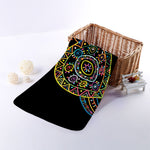 Colorful Sea Turtle Print Towel