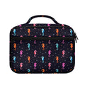 Colorful Seahorse Pattern Print Briefcase Bible Bag