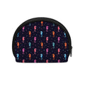 Colorful Seahorse Pattern Print Coin Purse