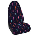 Colorful Seahorse Pattern Print Waterproof Car Seat Cover