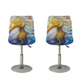 Colorful Seahorse Print Bar Stool Covers