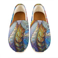 Colorful Seahorse Print Casual Shoes