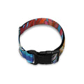 Colorful Seahorse Print Dog Collar