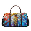 Colorful Seahorse Print Duffel Bag