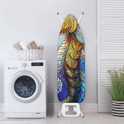 Colorful Seahorse Print Ironing Board Cover