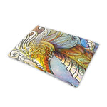Colorful Seahorse Print Pet Cooling Mat Cover
