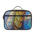 Colorful Seahorse Print Portable Lunch Bag