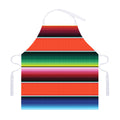 Colorful Serape Blanket Pattern Print Adjustable Apron