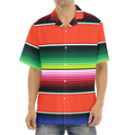 Colorful Serape Blanket Pattern Print Aloha Shirt