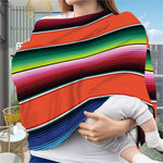 Colorful Serape Blanket Pattern Print Baby Seat Cover