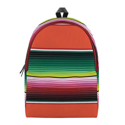 Colorful Serape Blanket Pattern Print Backpack