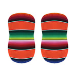 Colorful Serape Blanket Pattern Print Bar Stool Covers